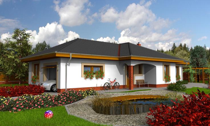 projekt domu BUNGALOW 21